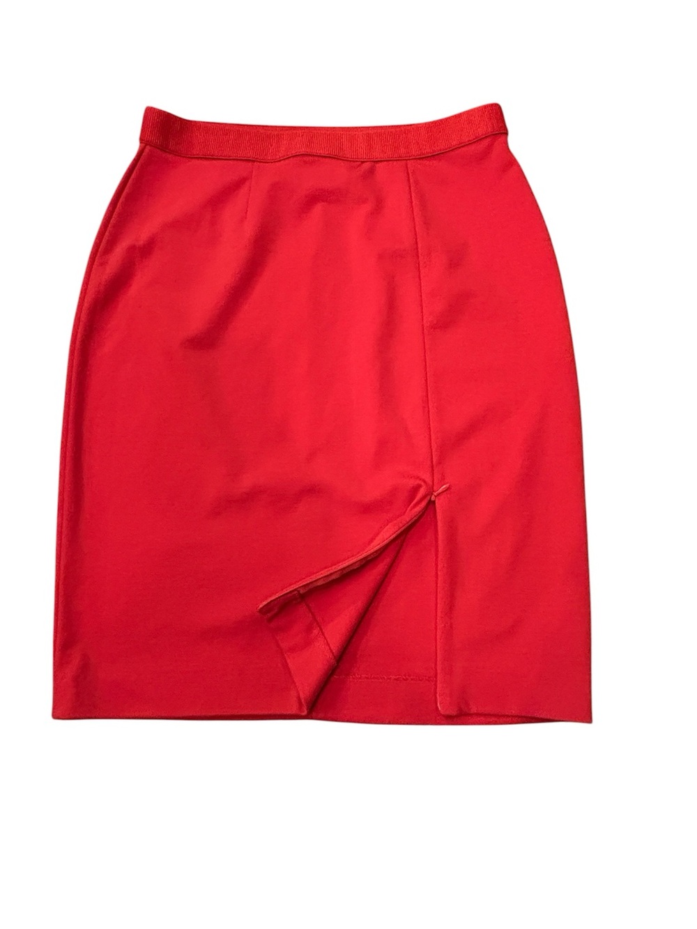 Rafaella Coral Skirt with Zipper Accent on Front Size 10